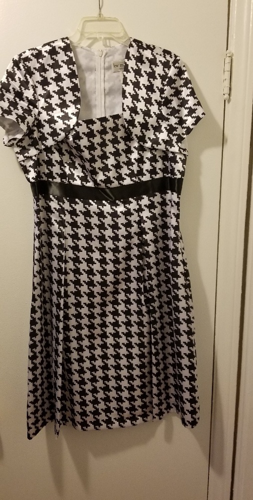Houndtooth dress